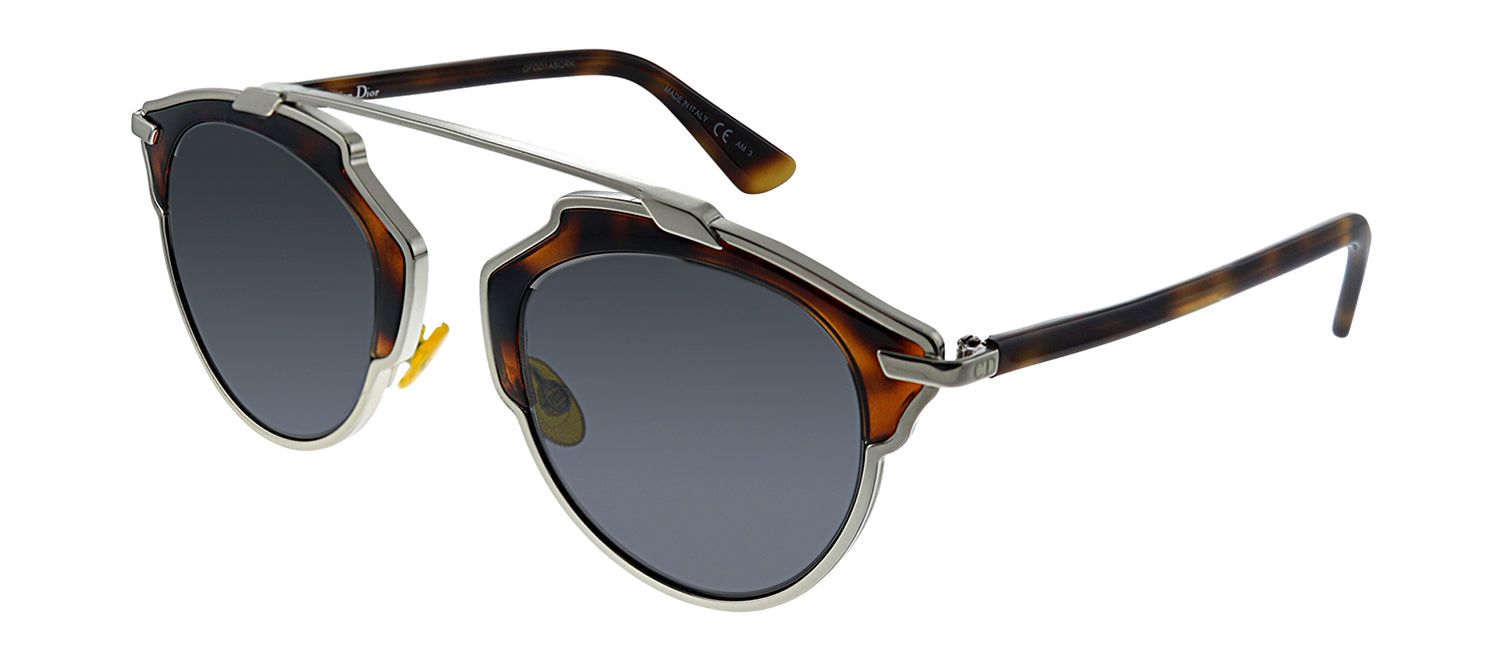 Dior CD SoReal AOO Fashion Metal Tortoise Sunglasses with Grey Lens sold by Gaffos product image thumbnail 2