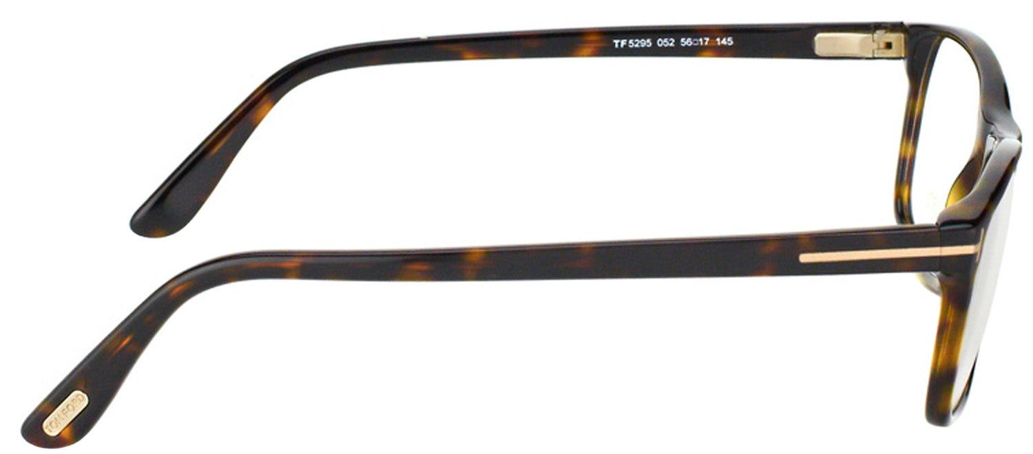Tom Ford FT 5295 052 Rectangle Plastic Tortoise/ Havana Eyeglasses with Demo Lens sold by Gaffos product image thumbnail 3