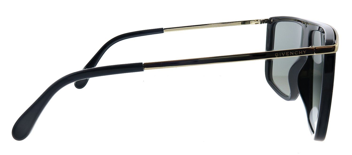 Givenchy GV 7146/G/S 2M2 9O Rectangle Plastic Black Gold Sunglasses with Grey Gradient Lens sold by Gaffos product image thumbnail 3