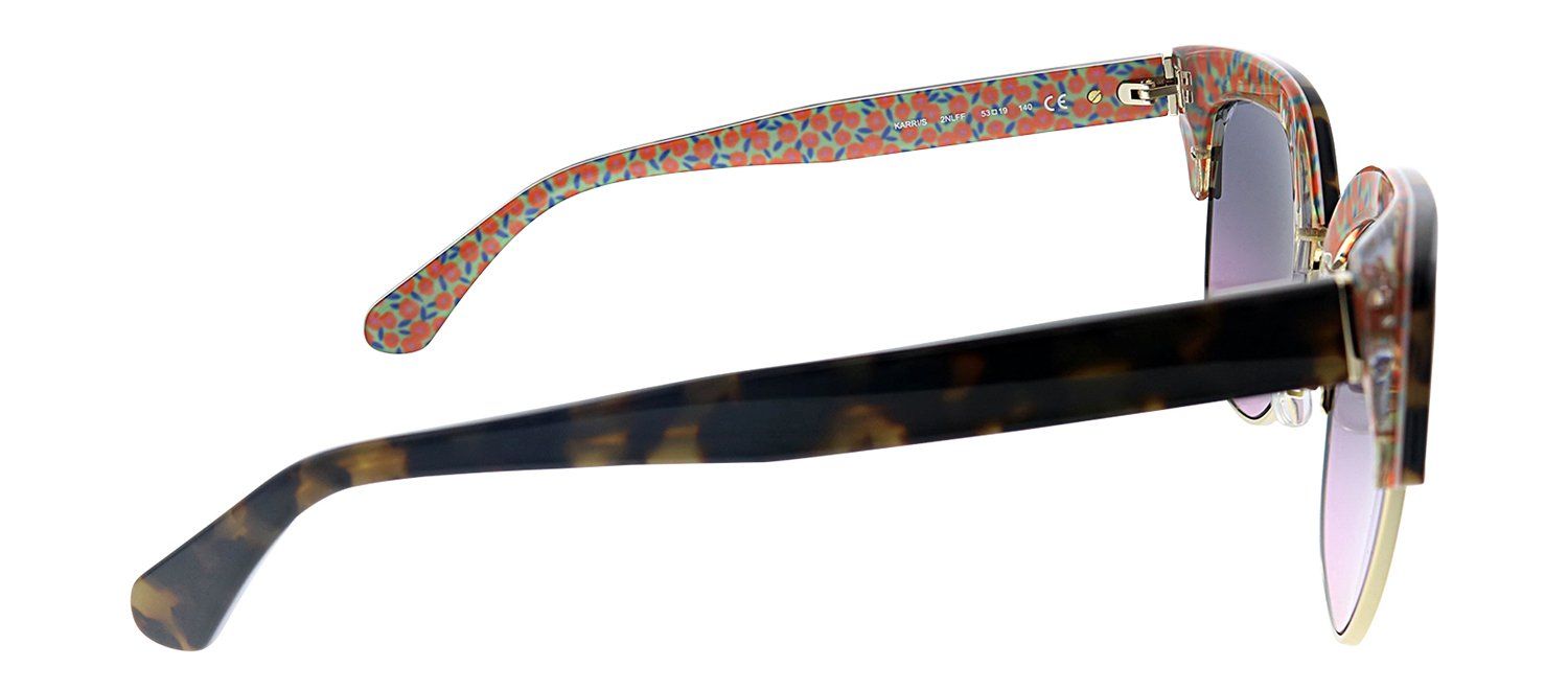Kate Spade KS Karri/S 2NL Square Plastic Tortoise Sunglasses with Grey Gradient Lens sold by Gaffos product image thumbnail 3