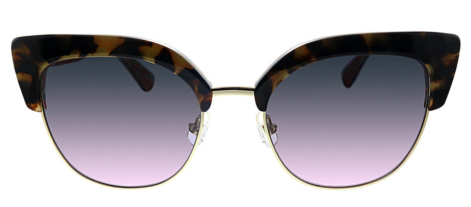 Kate Spade KS Karri/S 2NL Square Plastic Tortoise Sunglasses with Grey Gradient Lens sold by Gaffos