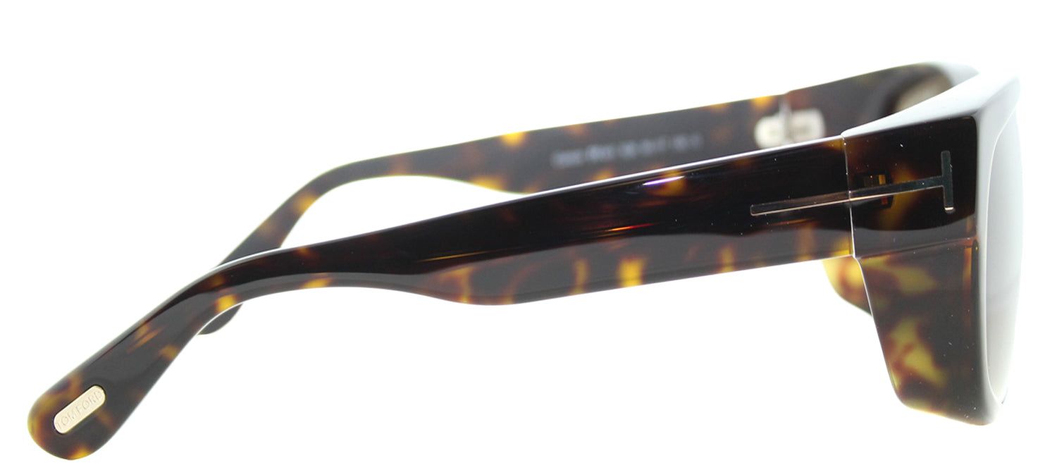 Tom Ford TF 441 52K Rectangle Plastic Tortoise/ Havana Sunglasses with Brown Gradient Lens sold by Gaffos product image thumbnail 3