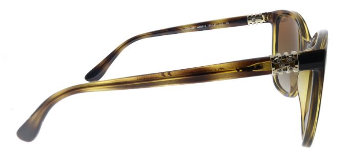 Vogue Eyewear VO 5243SB W65613 Butterfly Plastic Havana Sunglasses with Brown Gradient Lens sold by Gaffos