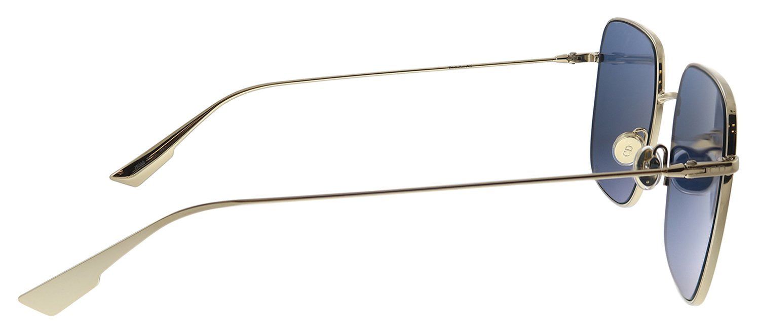 Dior CD STELLAIRE1XS J5G Square Metal Gold Sunglasses with Blue Lens sold by Gaffos product image thumbnail 3