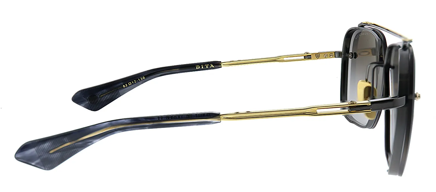 Dita DT DTS121-62-05 62-05 Aviator Metal Black Sunglasses with Grey Gradient Lens sold by Gaffos product image thumbnail 3