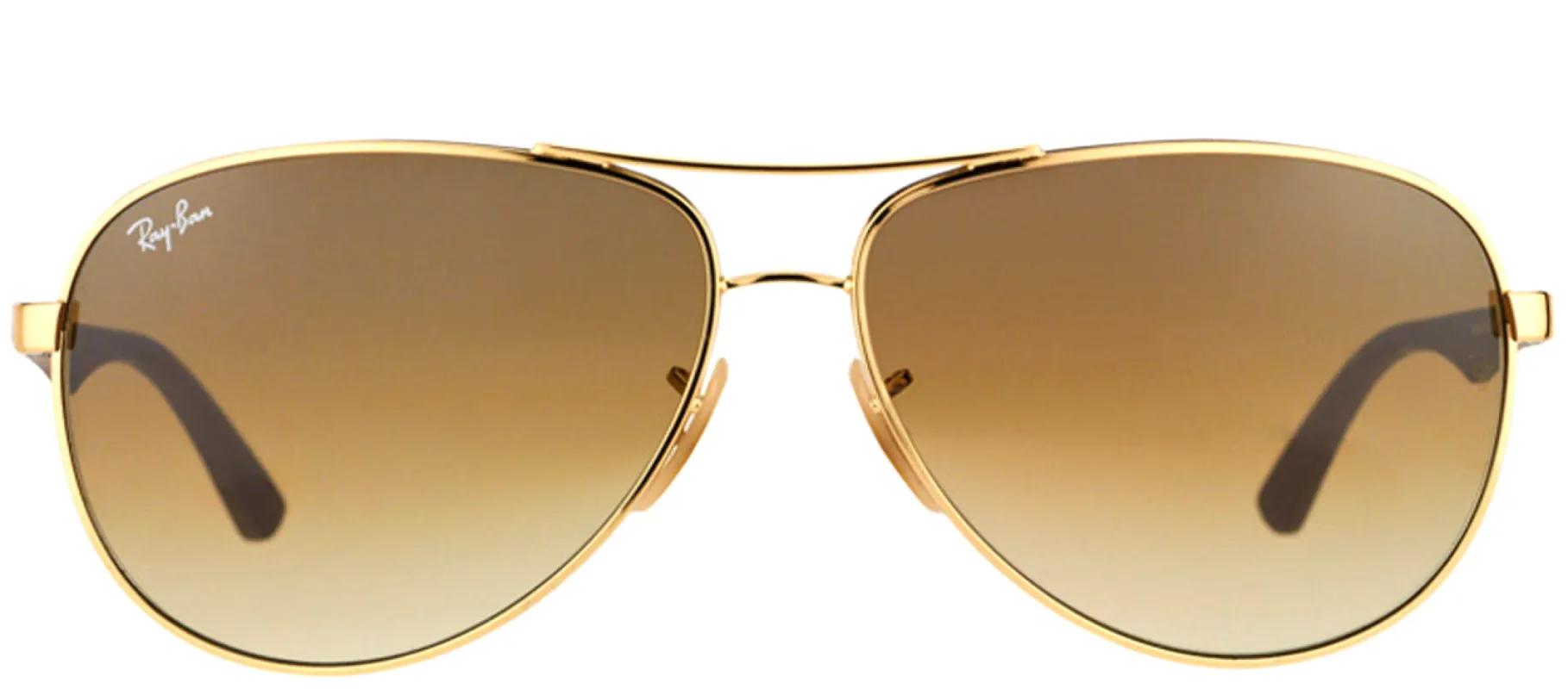 Ray-Ban Tech RB 8313 001/51 Aviator Metal Gold Sunglasses with Brown Gradient Lens sold by Gaffos