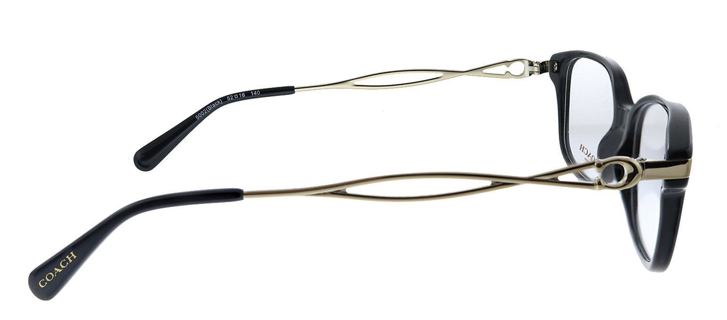 Coach HC 6172 5002 Square Plastic Black Eyeglasses with Demo Lens sold by Gaffos product image thumbnail 3