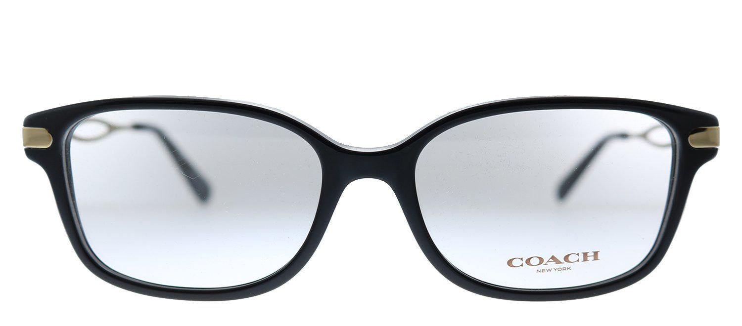 Coach HC 6172 5002 Square Plastic Black Eyeglasses with Demo Lens sold by Gaffos