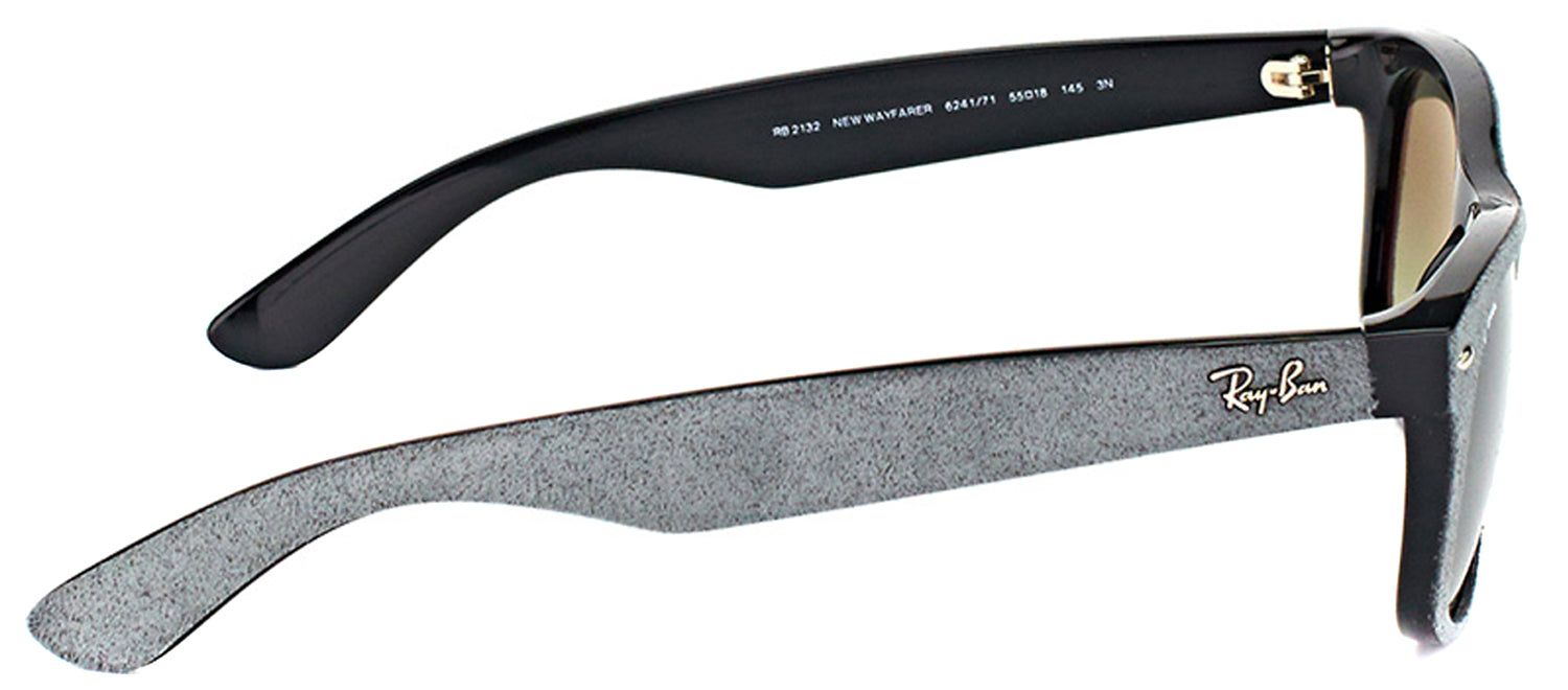 Ray-Ban RB 2132 624171 Wayfarer Plastic Grey Sunglasses with Grey Gradient Lens sold by Gaffos product image thumbnail 3