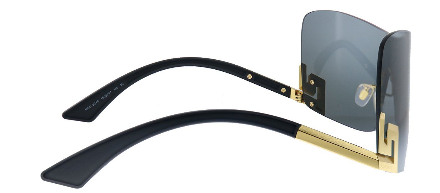 Versace VE 2240 100287 Shield Metal Grey Sunglasses with Grey Lens sold by Gaffos product image thumbnail 3