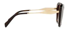 Prada PR 03YS 2AU6S1 Butterfly Plastic Tortoise Sunglasses with Brown Gradient Lens sold by Gaffos