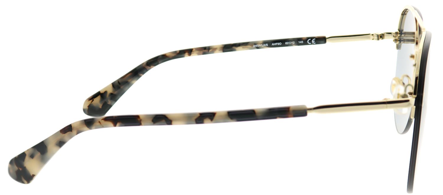 Kate Spade KS Jakayla AHF 9O Aviator Metal Gold Sunglasses with Dark Grey Gradient Lens sold by Gaffos product image thumbnail 3