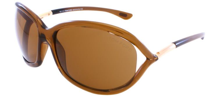 Tom Ford Jennifer TF 8 48H Fashion Plastic Brown Sunglasses with Brown Polarized Lens sold by Gaffos product image thumbnail 2
