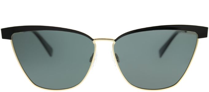 Polaroid PLD 4054/S 2O5 M9 Cat-Eye Metal Black Sunglasses with Grey Polarized Lens sold by Gaffos