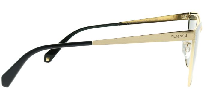Polaroid PLD 4054/S 2O5 M9 Cat-Eye Metal Black Sunglasses with Grey Polarized Lens sold by Gaffos