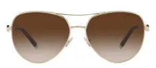 Tiffany & Co. TF 3083B 60213B Aviator Metal Gold Sunglasses with Brown Gradient Lens sold by Gaffos