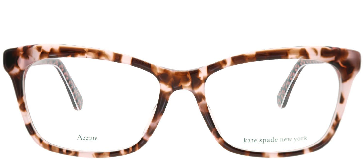 Kate Spade KS Cardea 0T4 Rectangle Plastic Tortoise/ Havana Eyeglasses with Demo Lens sold by Gaffos