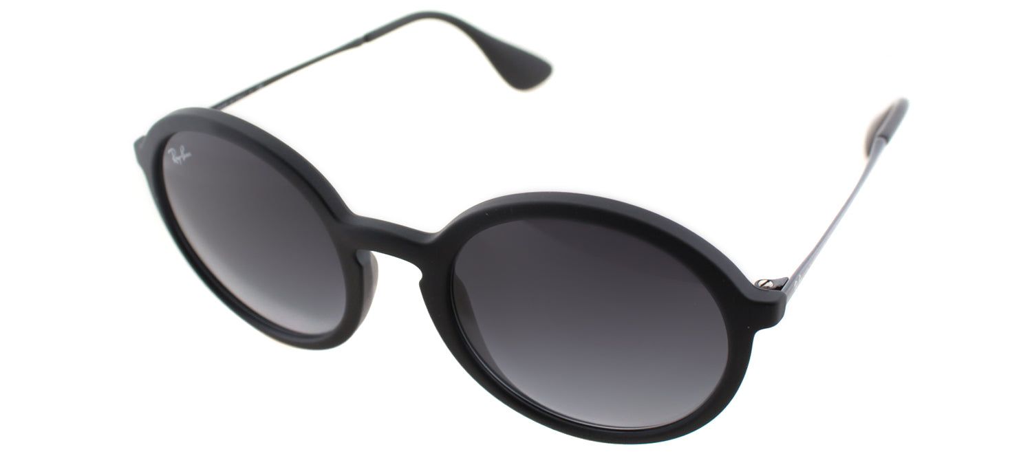 Ray-Ban RB 4222 622/8G Round Plastic Black Sunglasses with Grey Gradient Lens sold by Gaffos product image thumbnail 2