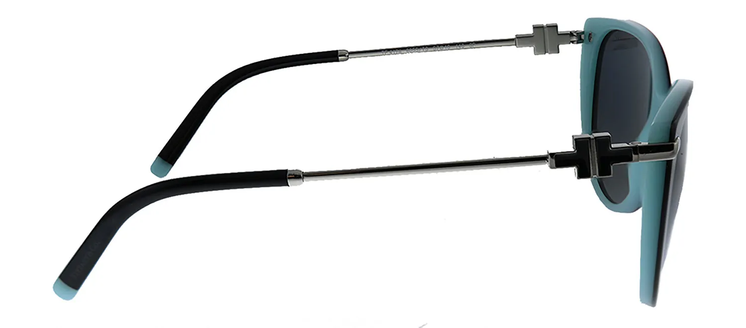 Tiffany & Co. TF 4178 8055T3 Cat-Eye Plastic Black Sunglasses with Grey Polarized Lens sold by Gaffos product image thumbnail 3