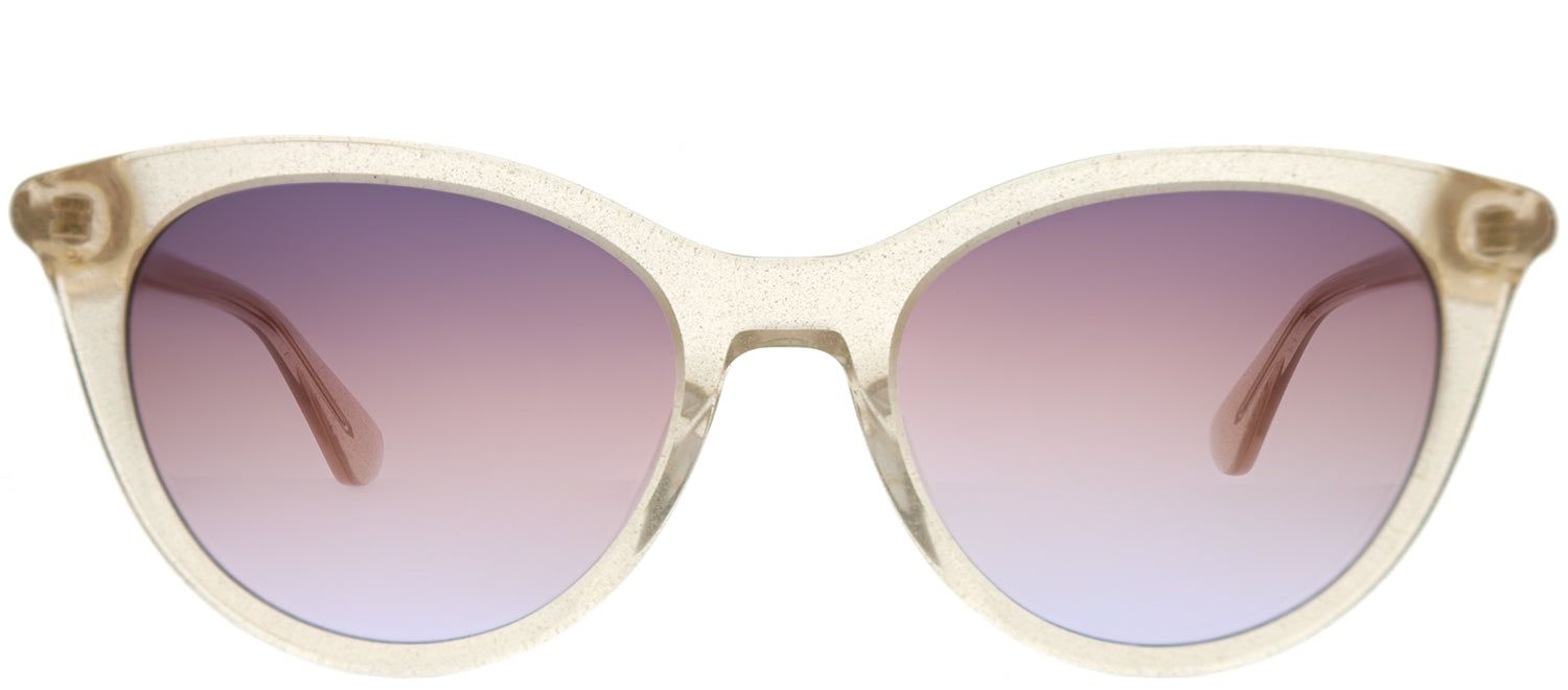 Kate Spade KS Janalynn 2T3 QR Cat-Eye Plastic Brown Sunglasses with Purple Gradient Lens sold by Gaffos
