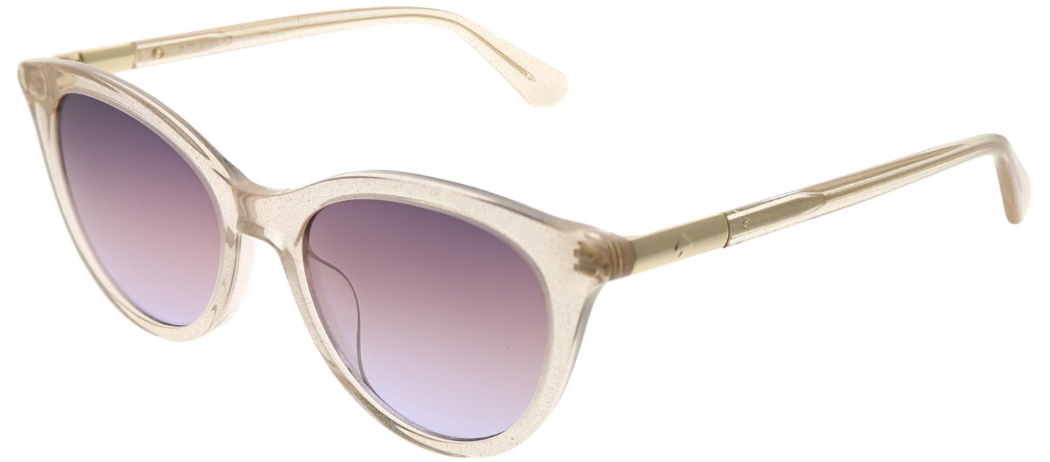 Kate Spade KS Janalynn 2T3 QR Cat-Eye Plastic Brown Sunglasses with Purple Gradient Lens sold by Gaffos product image thumbnail 2