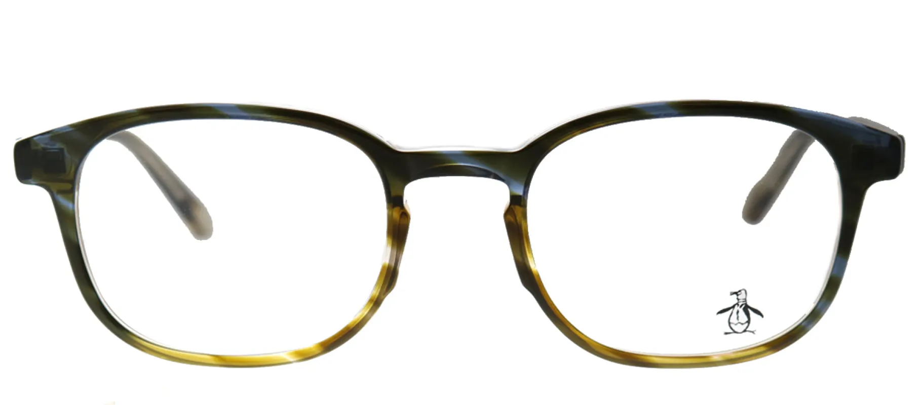 Original Penguin PE Stewart LT Rectangle Plastic Tortoise/ Havana Eyeglasses with Demo Lens sold by Gaffos