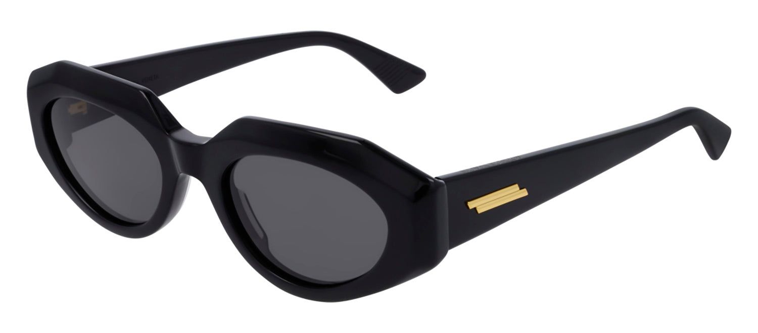 Bottega Veneta BV 1031S 001 Cat-Eye Acetate Black Sunglasses with Grey Lens sold by Gaffos