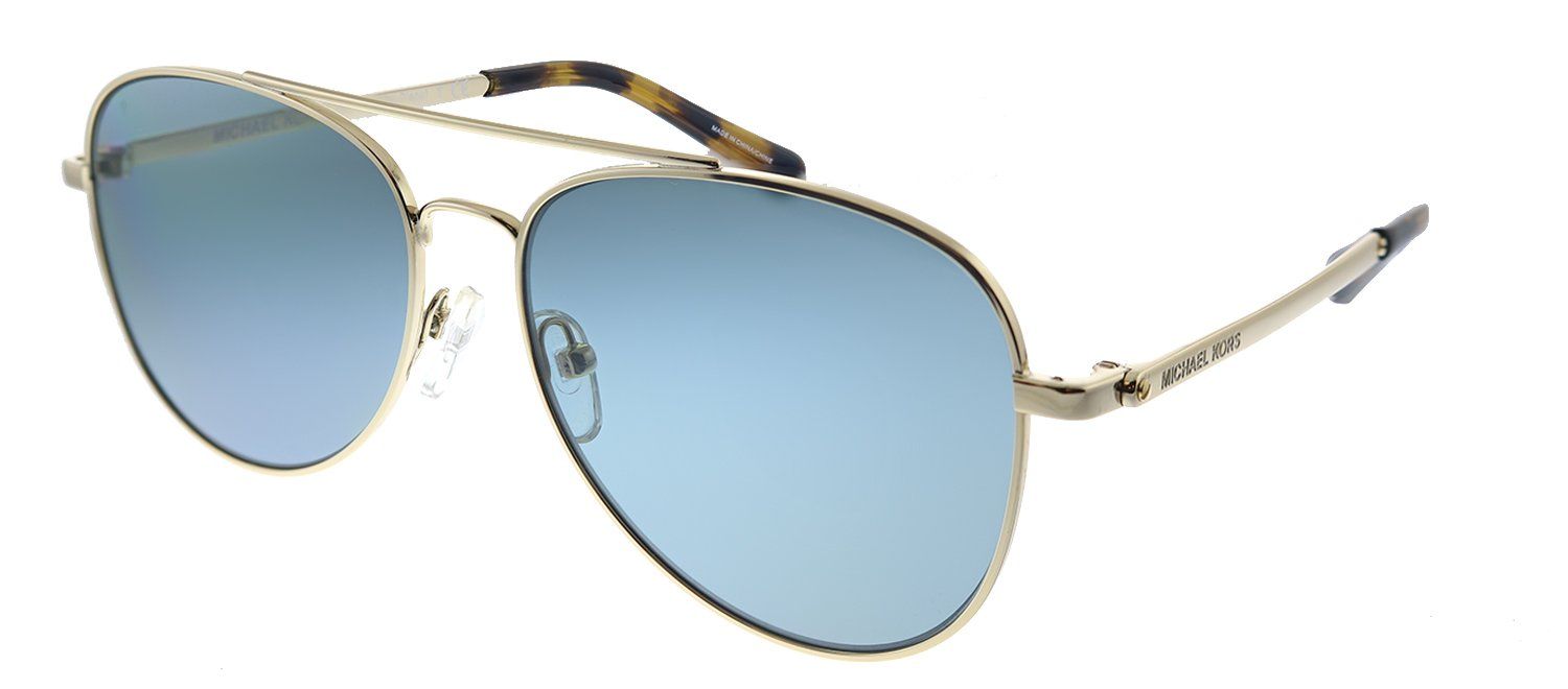 Michael Kors MK 1045 10142V Aviator Metal Gold Sunglasses with Grey Polarized Lens sold by Gaffos product image thumbnail 2