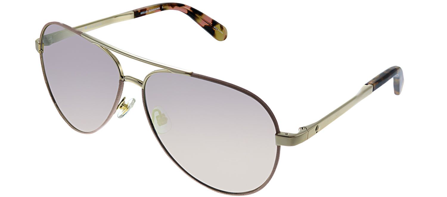 Kate Spade KS Amarissa EYR Aviator Metal Gold Sunglasses with Pink Gradient Lens sold by Gaffos product image thumbnail 2