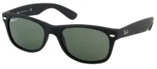 Ray-Ban New Wayfarer RB 2132 622/58 Wayfarer Plastic Black Sunglasses with Green Polarized Lens sold by Gaffos