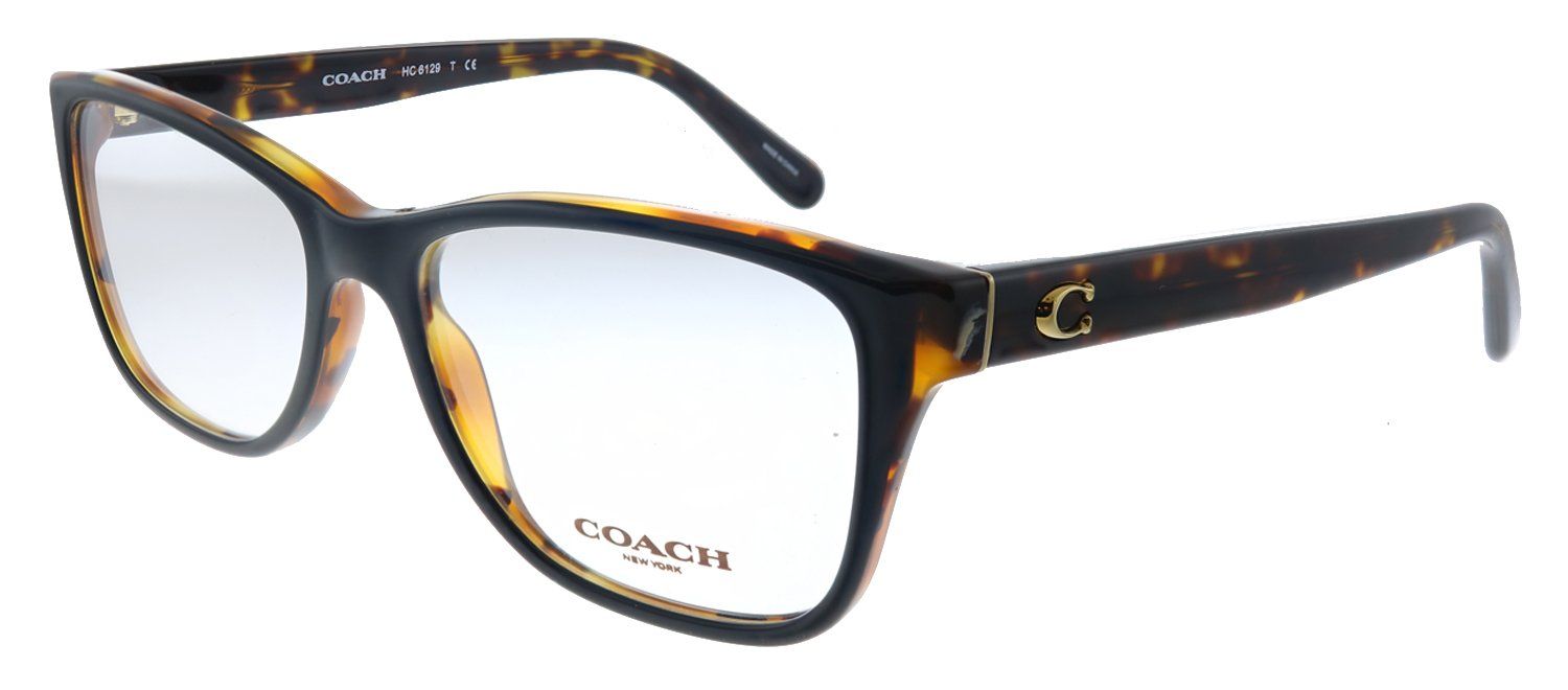 Coach HC 6129 5446 Rectangle Plastic Black Eyeglasses with Demo Lens sold by Gaffos product image thumbnail 2