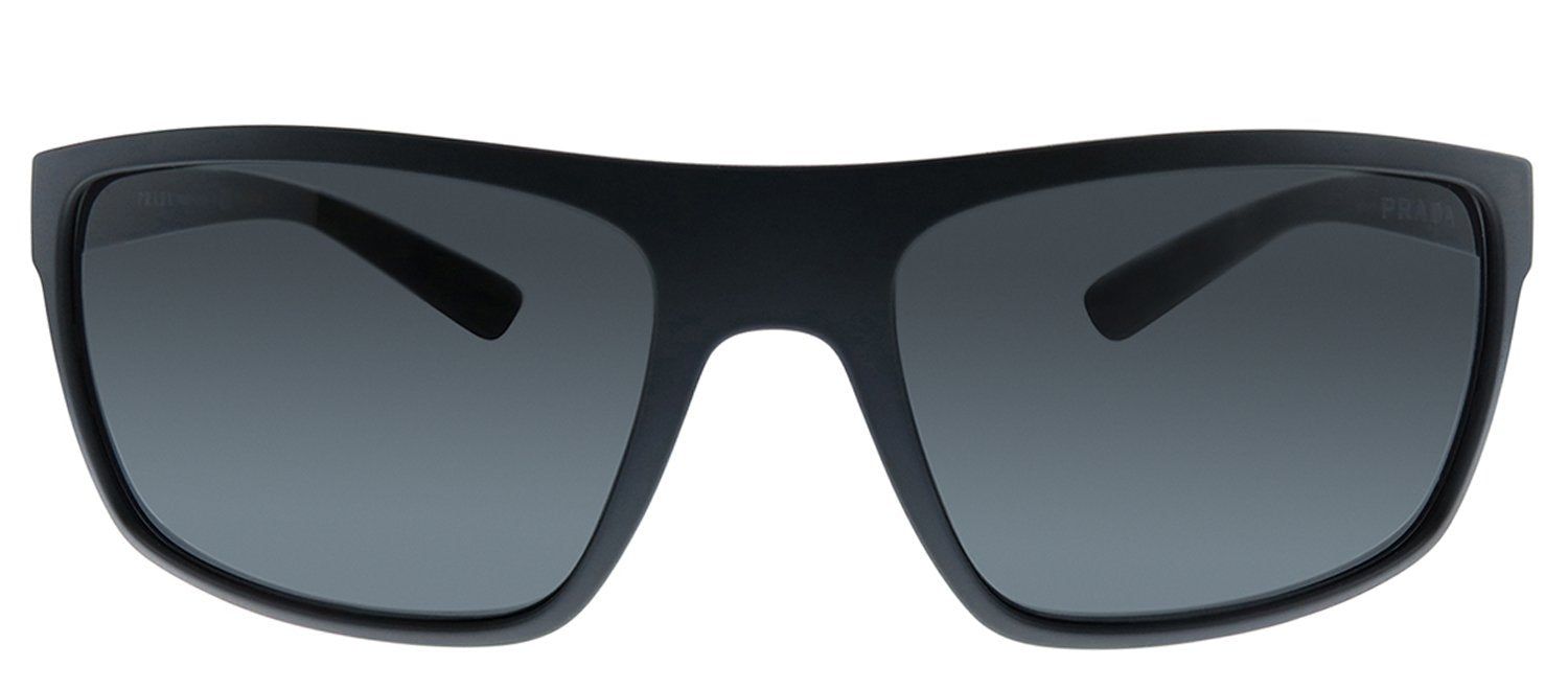 Prada Linea Rossa PS 11US OAS5S0 Rectangle Plastic Grey Sunglasses with Grey Lens sold by Gaffos