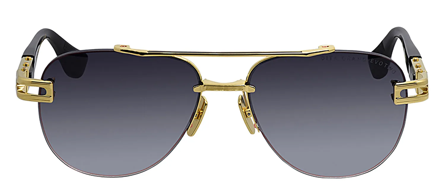 Dita ALKAMX DT DTS100-A-01 Navigator Metal Gold Sunglasses with Grey Gradient Lens sold by Gaffos