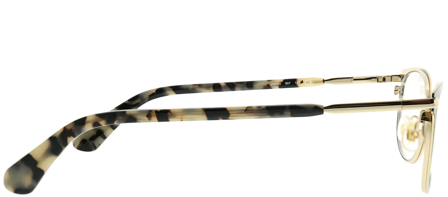 Kate Spade KS Jabria 807 Cat-Eye Metal Black Eyeglasses with Demo Lens sold by Gaffos product image thumbnail 3