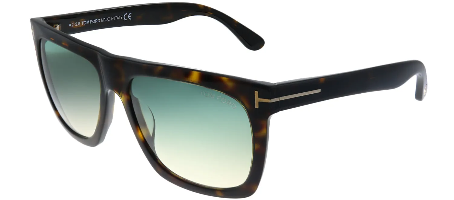 Tom Ford Morgan TF 513 52W Black Rectangle Plastic Tortoise/ Havana Sunglasses with Grey Gradient Lens sold by Gaffos product image thumbnail 2