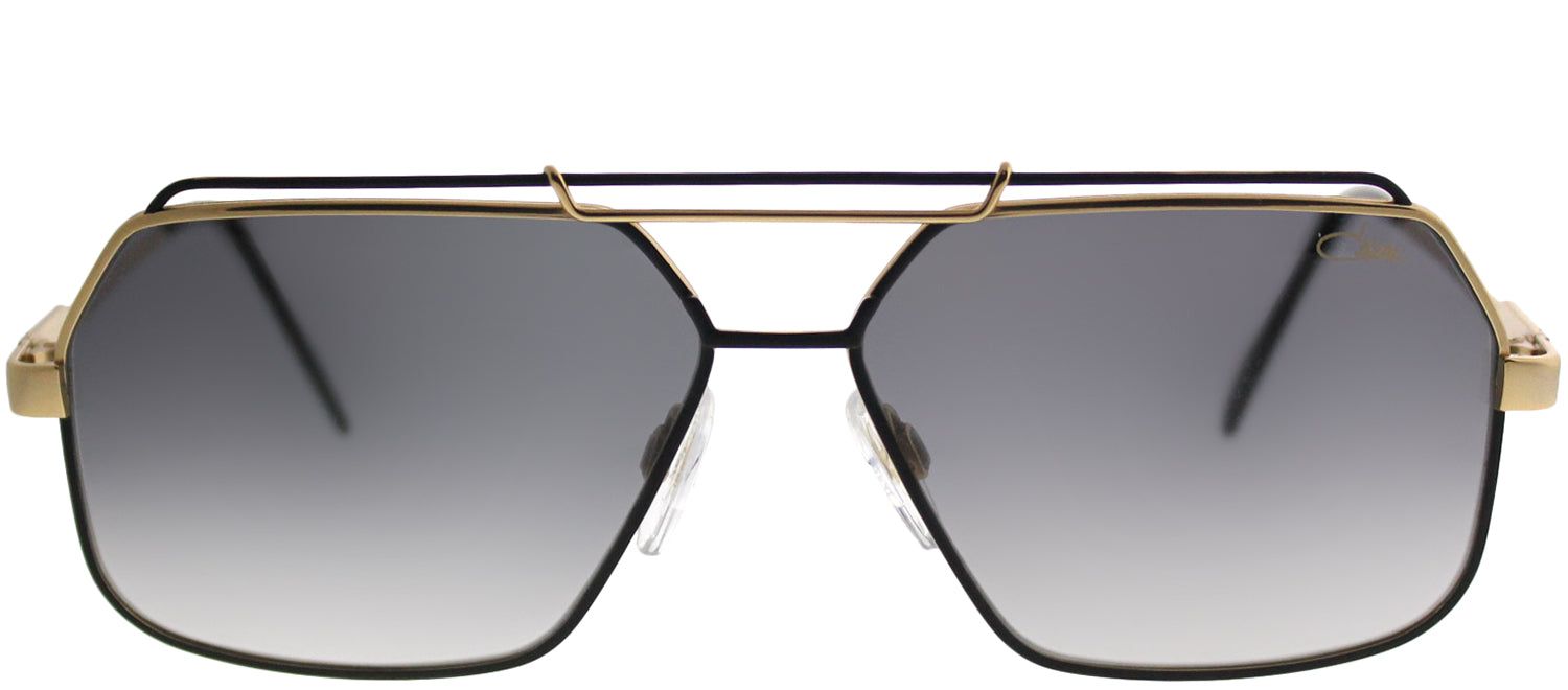 Cazal Cazal 734 302SG Aviator Metal Black Sunglasses with Grey Gradient Lens sold by Gaffos