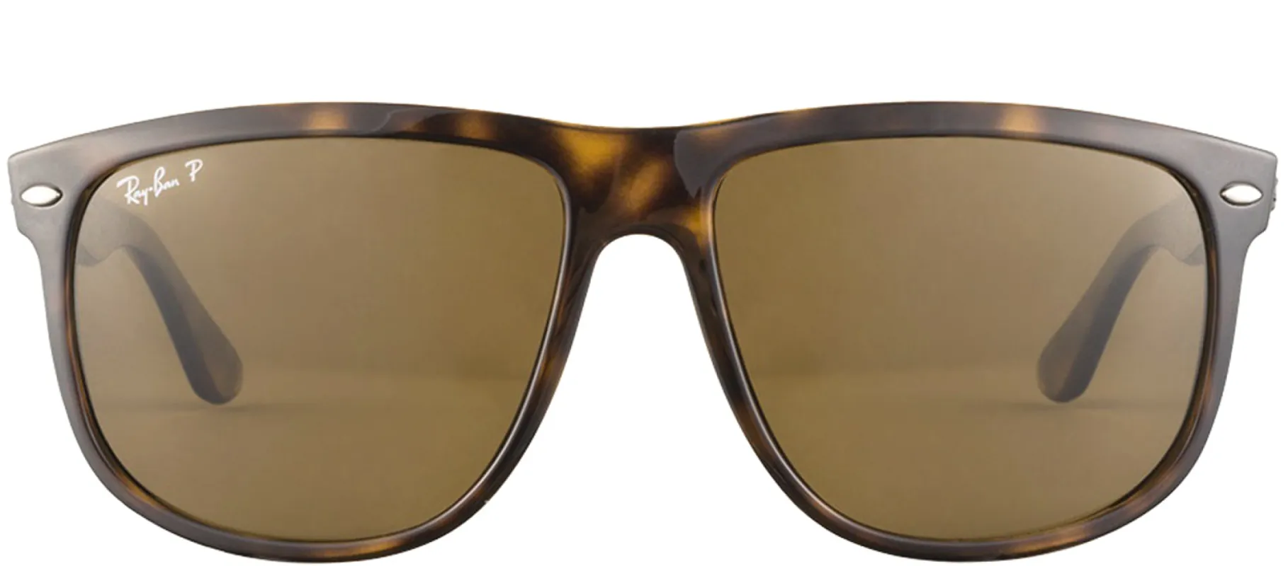 Ray-Ban Boyfriend RB 4147 710/57 Square Plastic Tortoise/ Havana Sunglasses with Brown Polarized Lens sold by Gaffos
