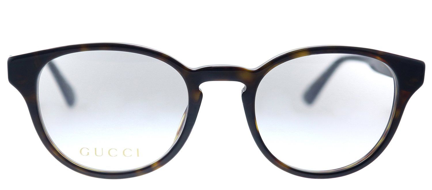 Gucci GG 0827O 002 Round Acetate Havana Eyeglasses with Demo Lens sold by Gaffos