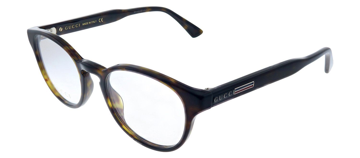 Gucci GG 0827O 002 Round Acetate Havana Eyeglasses with Demo Lens sold by Gaffos product image thumbnail 2