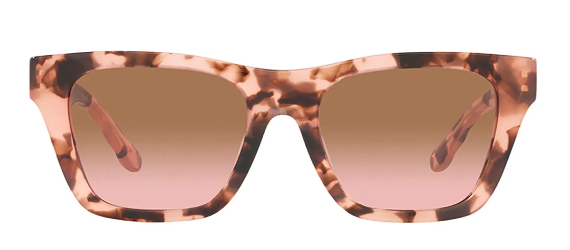 Tory Burch TY 7181U 172611 Rectangular Plastic Blush Tortoise Sunglasses with Rose Brown Gradient Lens sold by Gaffos