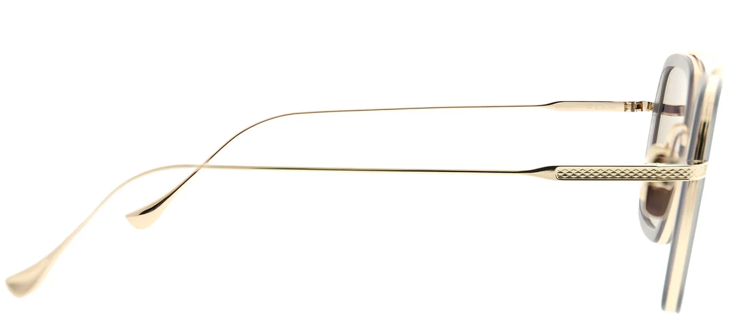 Dita Flight.006 DT 7806-C-GRY-GLD Aviator Metal Grey Sunglasses with Milky Gold Flash AR Lens sold by Gaffos product image thumbnail 3