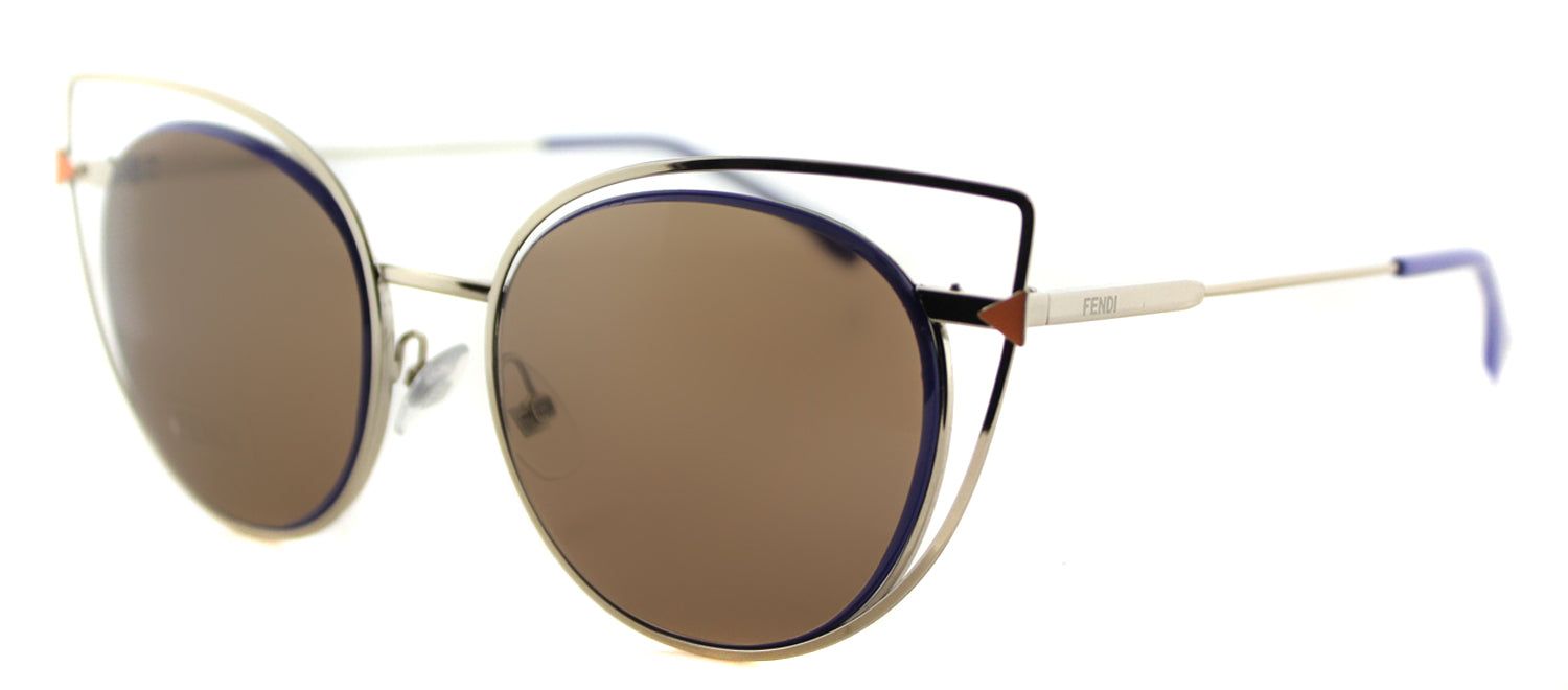 Fendi FF 0176 3YG Cat-Eye Metal Gold Sunglasses with Brown Lens sold by Gaffos product image thumbnail 2