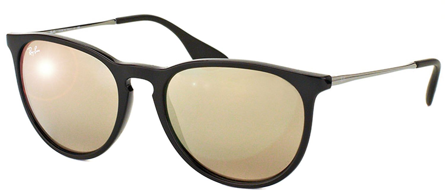 Ray-Ban RB 4171 601/5A Oval Plastic Black Sunglasses with Gold Mirror Lens sold by Gaffos product image thumbnail 2