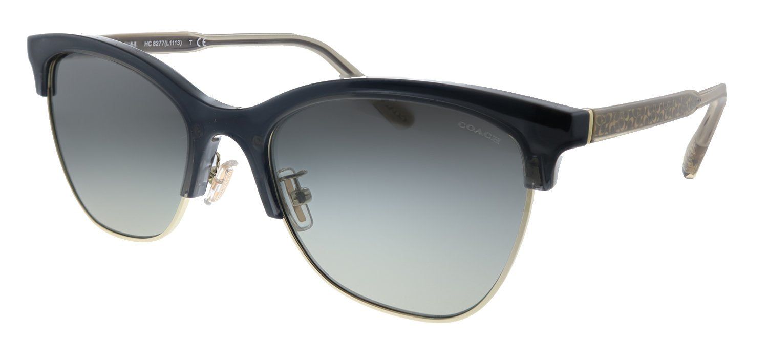 Coach L1113 HC 8277 556611 Square Plastic Black Sunglasses with Grey Gradient Lens sold by Gaffos product image thumbnail 2