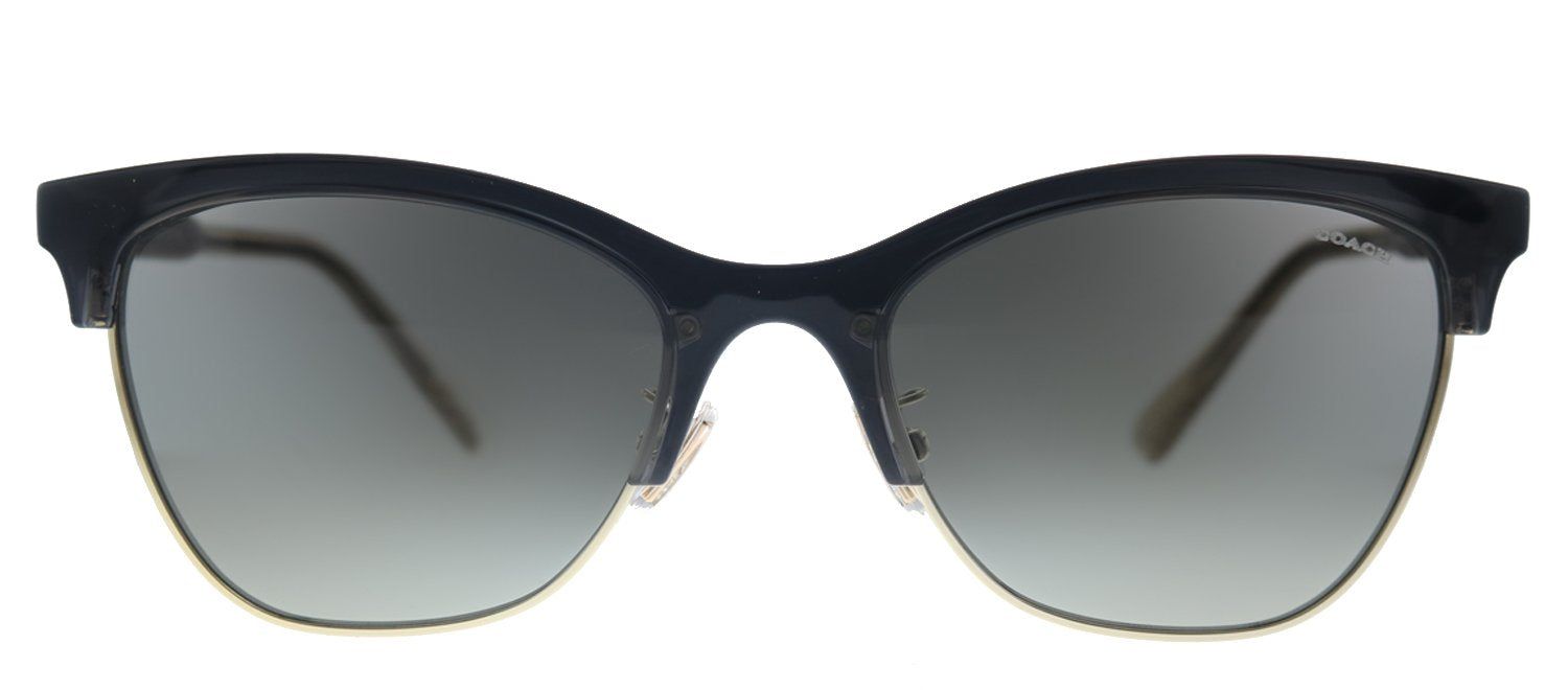 Coach L1113 HC 8277 556611 Square Plastic Black Sunglasses with Grey Gradient Lens sold by Gaffos