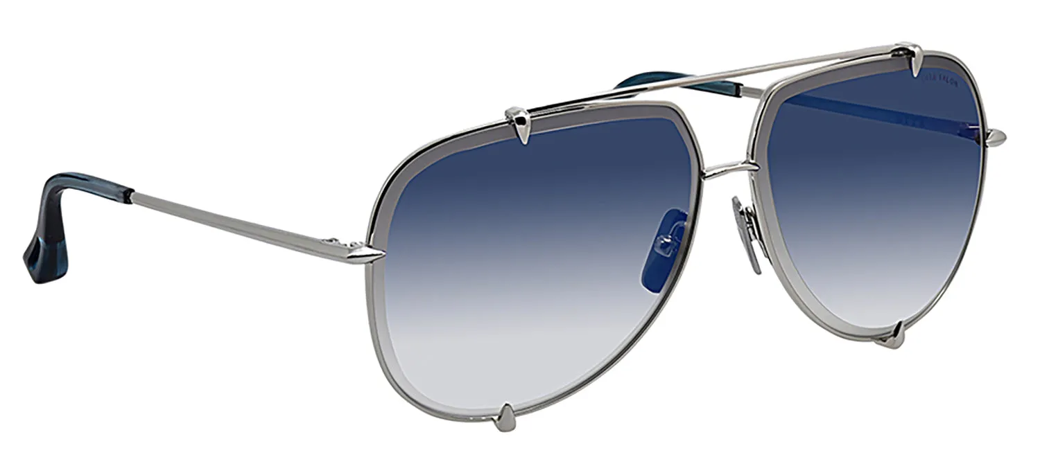Dita DT 23007 E-SLV Aviator Metal Silver Sunglasses with Blue Gradient Lens sold by Gaffos product image thumbnail 2
