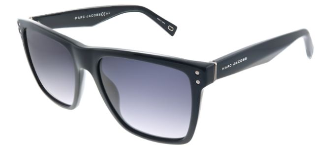 Marc Jacobs Marc 119 807 Rectangle Plastic Black Sunglasses with Grey Gradient Lens sold by Gaffos