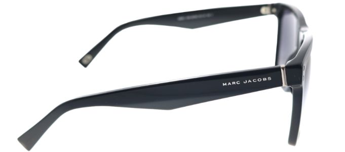 Marc Jacobs Marc 119 807 Rectangle Plastic Black Sunglasses with Grey Gradient Lens sold by Gaffos