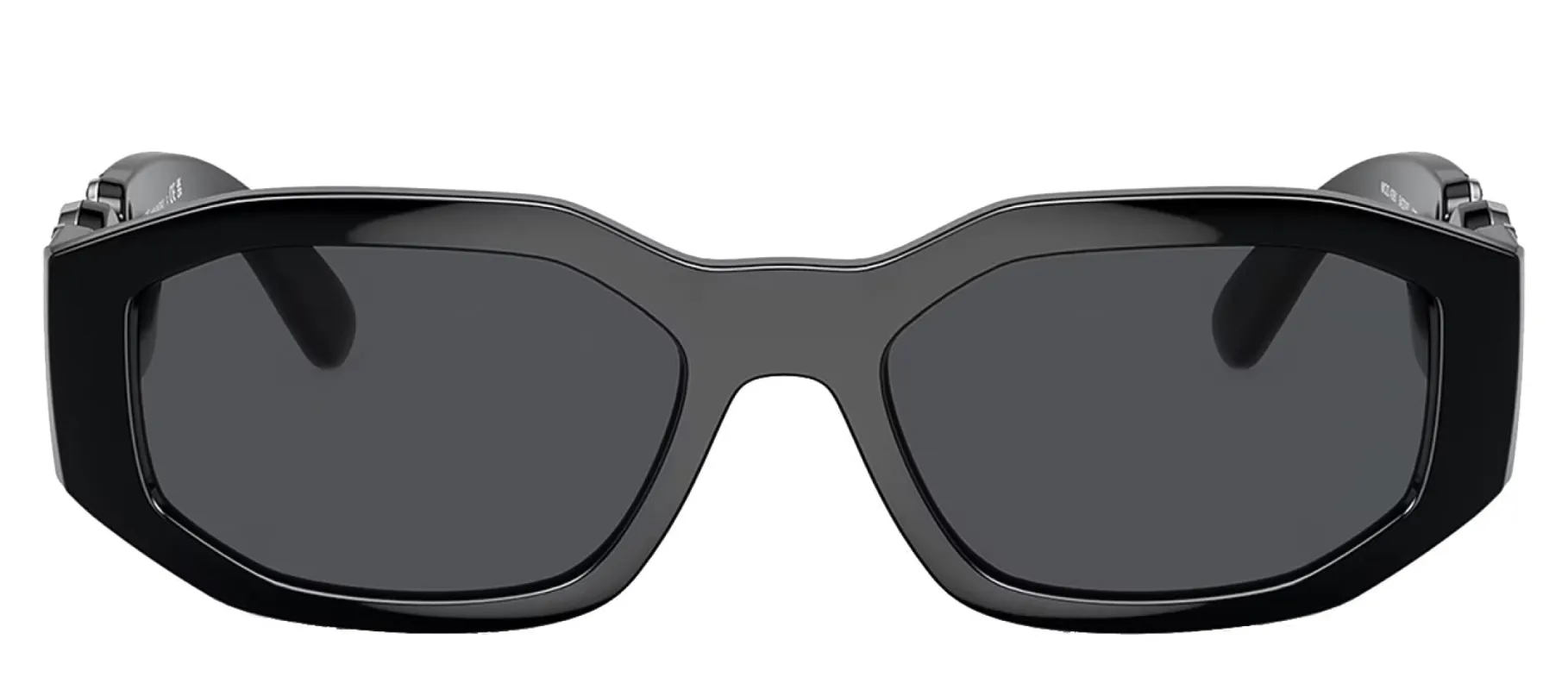Versace VE 4361 542287 Geometric Plastic Black Sunglasses with Grey Lens sold by Gaffos