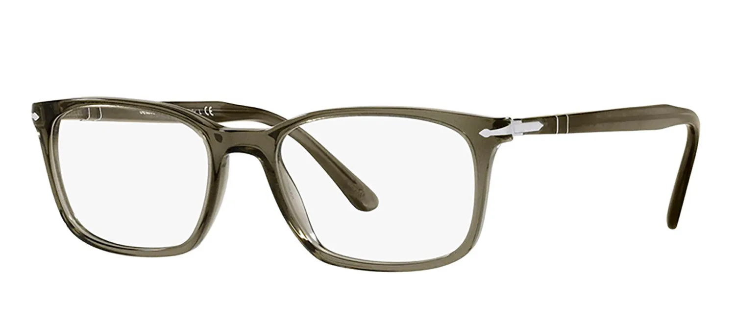 Persol PO 3189V 1103 Square Plastic Grey Eyeglasses with Logo Stamped Demo Lenses sold by Gaffos product image thumbnail 2